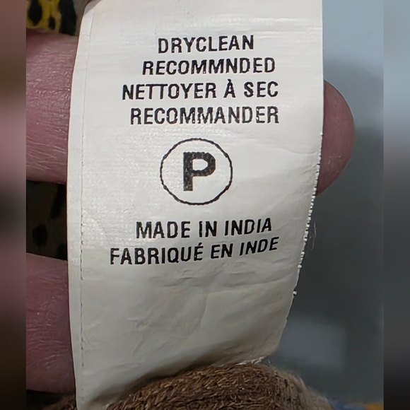 Anthropologie Cashmere Celia Leopard Pullover Tan/Brown Knit Sweater Size Medium - Picture 10 of 12